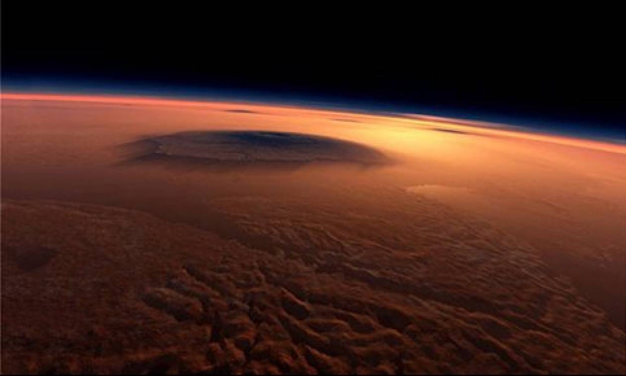 Ο Ήλιος εξαφάνισε την ατμόσφαιρα του Άρη