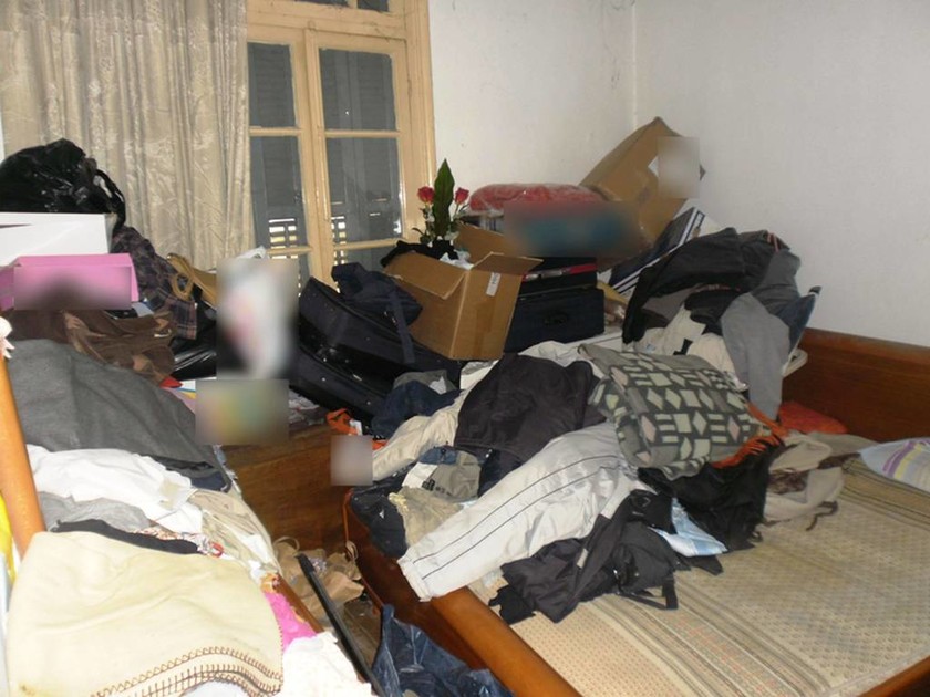 Θεσσαλονίκη: 60χρονος ζούσε «παρέα» με πέντε τόνους σκουπιδιών (photos)