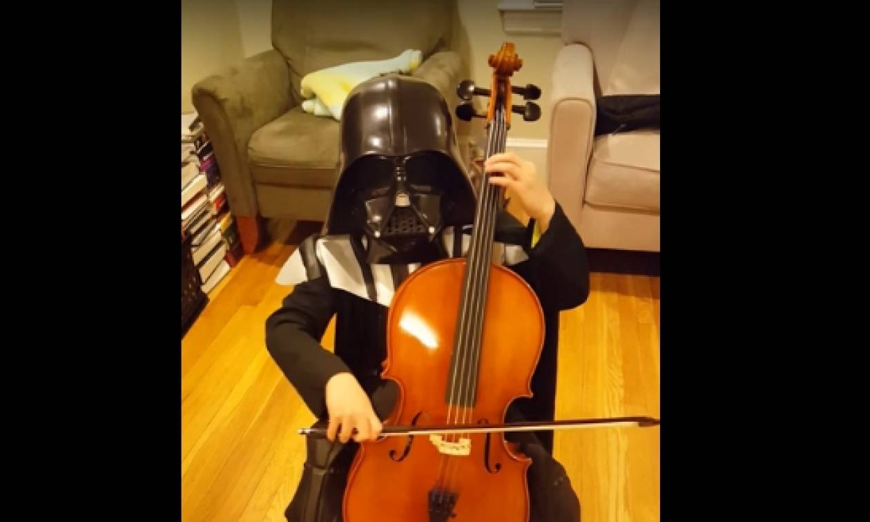 O Darth Vader παίζει τσέλο ... Δείτε τον! (video)