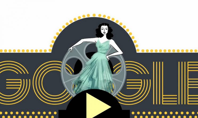 101η επέτειος από τη γέννηση της Χέντι Λαμάρ από την Google (video + pics)