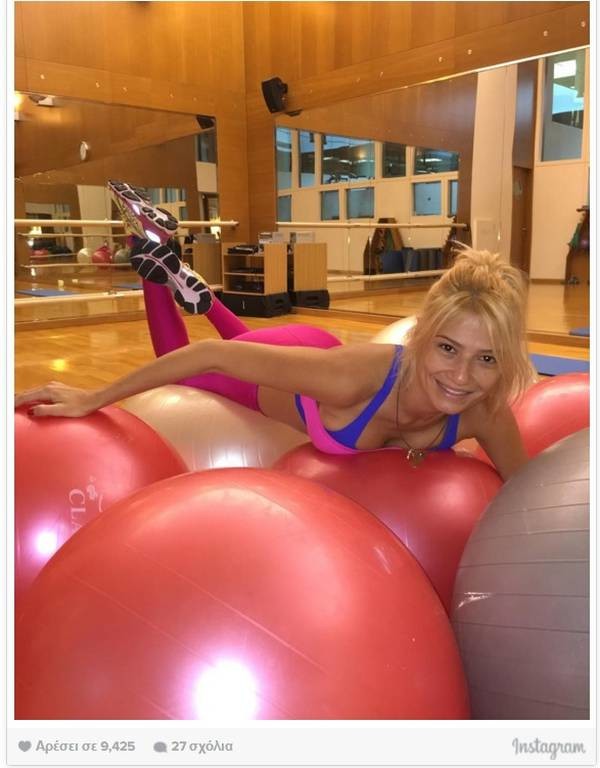 Η sexy Φαίη Σκορδά κάνει γυμναστική και «γκρεμίζει» το Instagram με 9.400 likes! (pics)