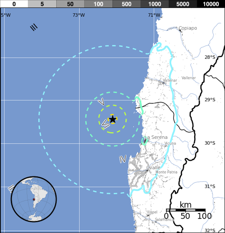 Διπλός ισχυρός σεισμός συγκλόνισε τη Χιλή (pics)