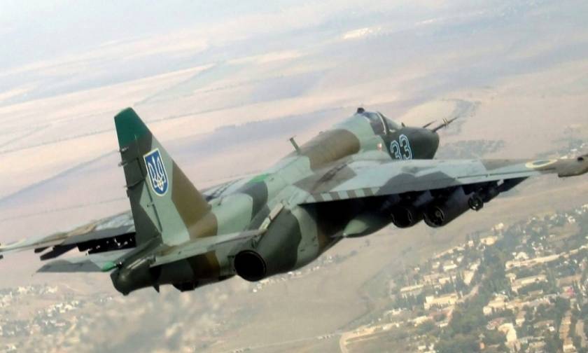 Συντριβή στρατιωτικού αεροσκάφους στην Ουκρανία - Νεκρός ο πιλότος
