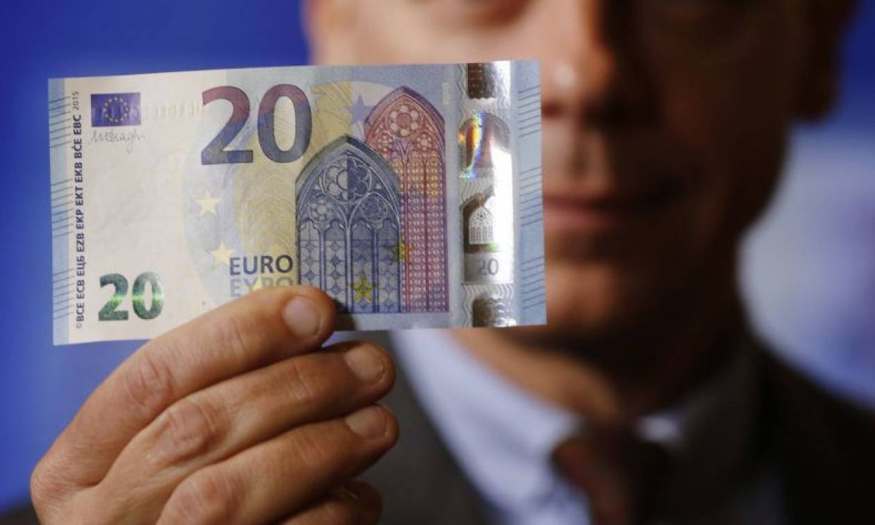 Διάφανο το νέο χαρτονόμισμα των 20 ευρώ!