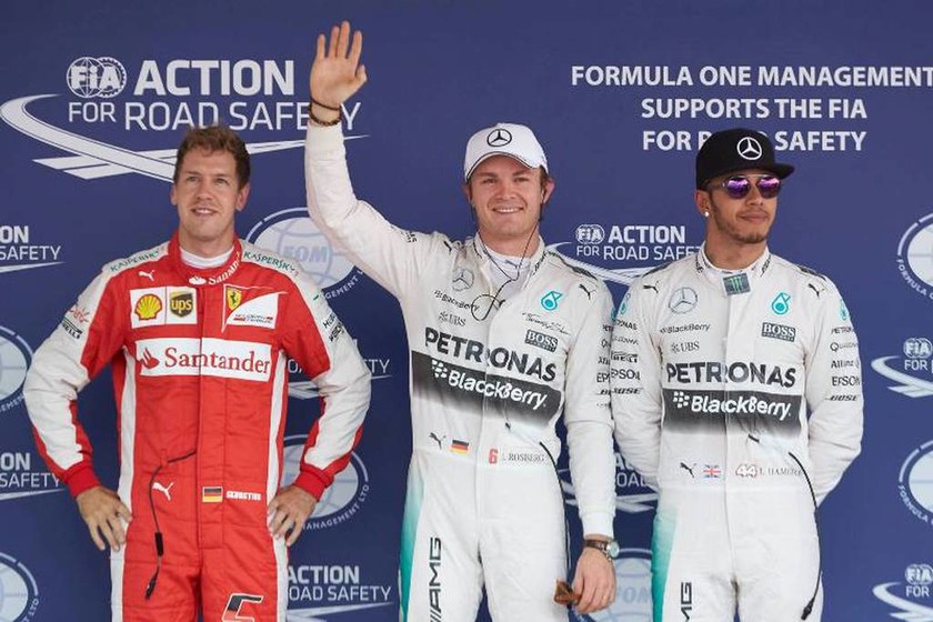 F1 Grand Prix Βραζιλία: Ο Rosberg στην pole position