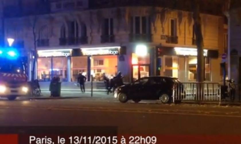 Επίθεση Παρίσι: Δείτε τη μάχη αστυνομικών - τζιχαντιστών έξω από το Μπατακλάν (video)