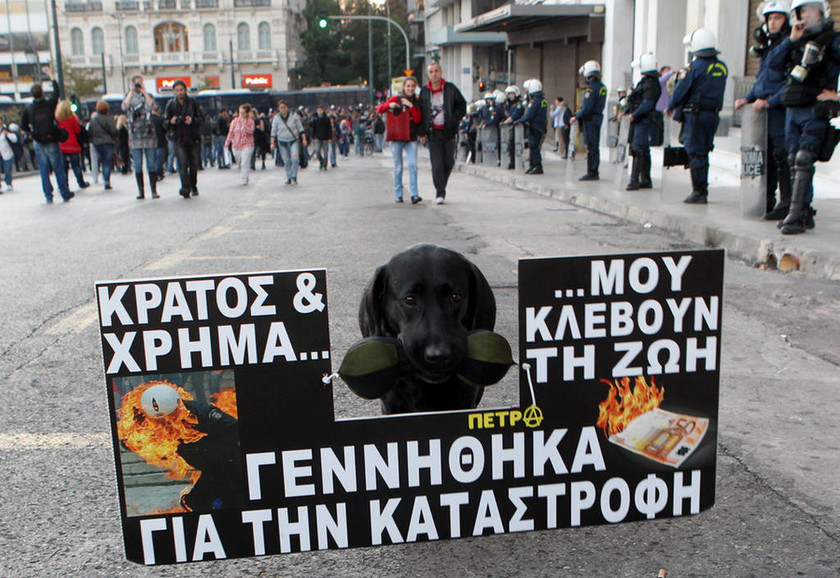 Επέτειος Πολυτεχνείου: Αυτή η σκυλίτσα είναι η «διάδοχος» του Λουκάνικου! (photo)