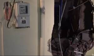 Λευκάδα: Στο σπίτι που έπεσε νεκρή από βράχο 65χρονη (video)