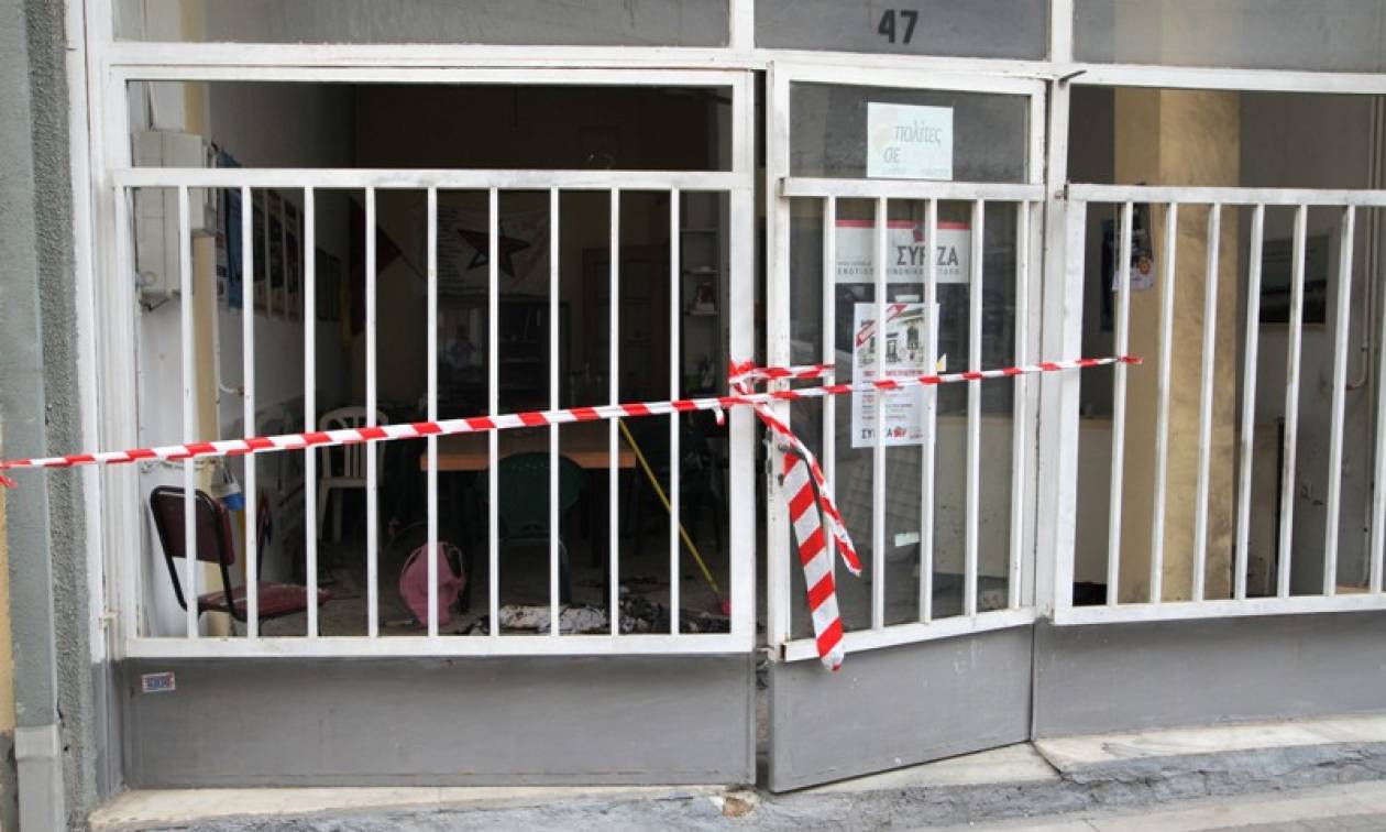 Λέσβος: Επιθέσεις από αγνώστους στα γραφεία του ΣΥΡΙΖΑ