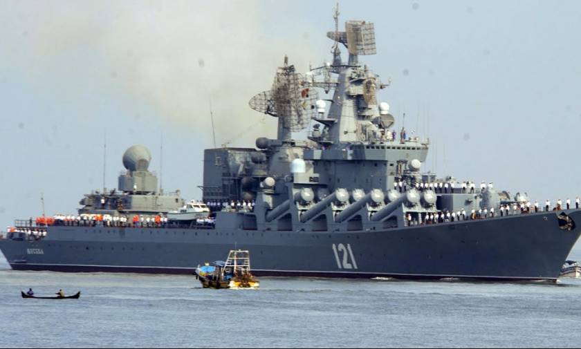 «Σφυροκόπημα» του ρωσικού πολεμικού ναυτικού κατά των τζιχαντιστών