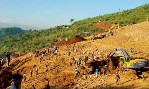 Μιανμάρ: Τουλάχιστον 90 νεκροί από κατολίσθηση σε ορυχείο