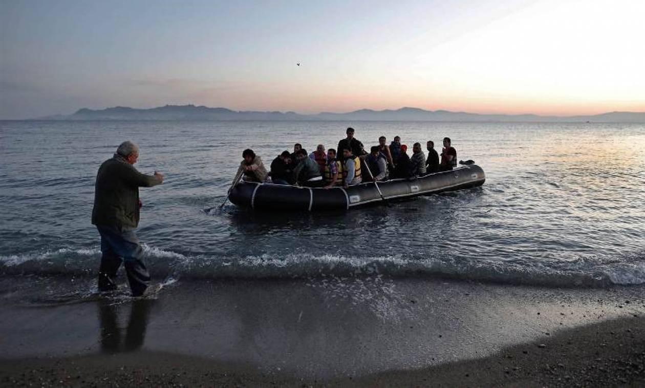 Μειώνεται ο αριθμός των μεταναστών και προσφύγων που φτάνουν στην Ελλάδα