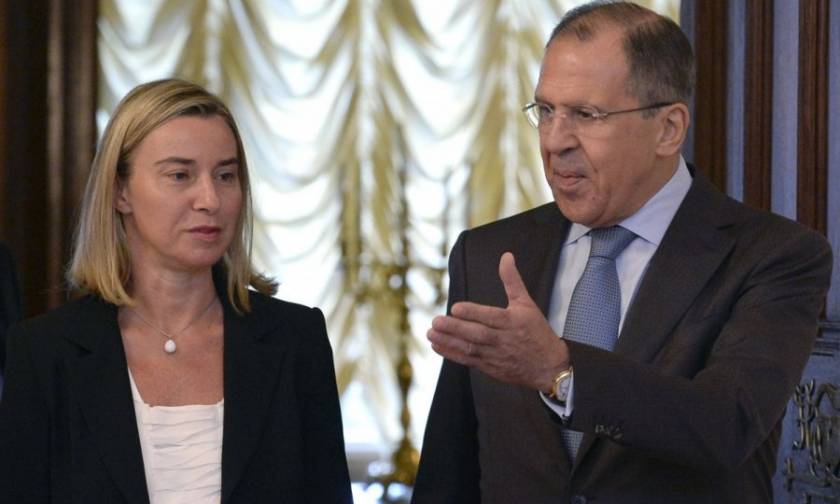 Η Μογκερίνι συμφώνησε με τον Λαβρόφ να συνεχιστούν οι διπλωματικές προσπάθειες της συριακής κρίσης
