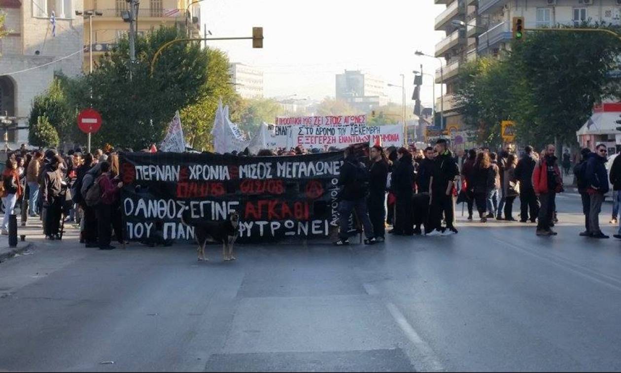Γρηγορόπουλος: Σε εξέλιξη η πορεία μνήμης για τον Αλέξη στη Θεσσαλονίκη