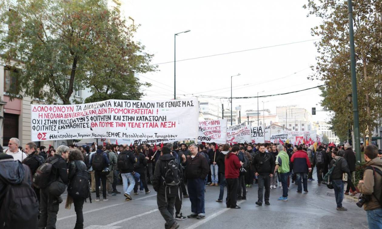 Δείτε Live την πορεία για τα επτά χρόνια από τη δολοφονία Γρηγορόπουλου