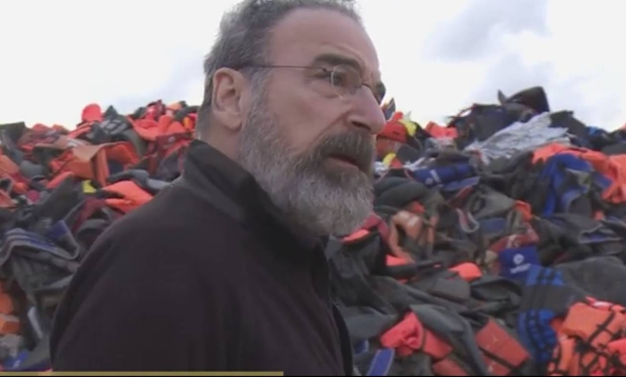 Ο Saul από το Homeland βοηθά πρόσφυγες στη Λέσβο (video)
