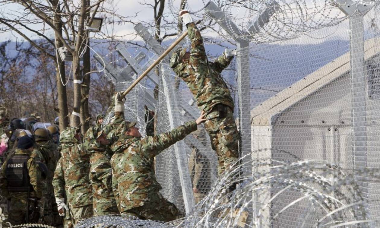 Σκόπια: «Σιγή ιχθύος» για το νέο φράχτη στα σύνορα με την Ελλάδα