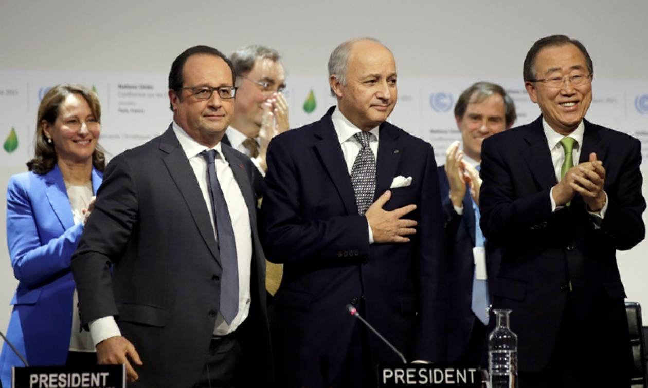 Reuters: 196 χώρες δεσμεύθηκαν στο Παρίσι ότι θα σώσουν τον πλανήτη!
