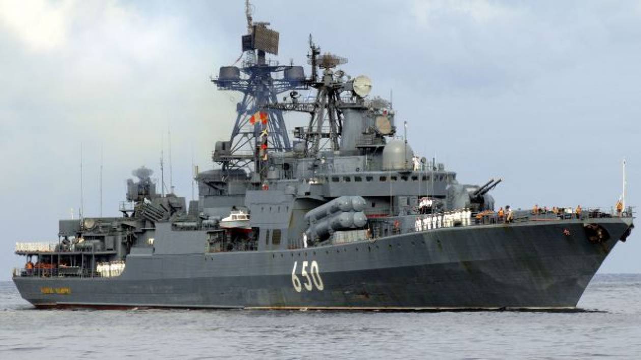 Πυρά ρωσικής φρεγάτας κατά τουρκικού πλοίου ανοιχτά της Λήμνου