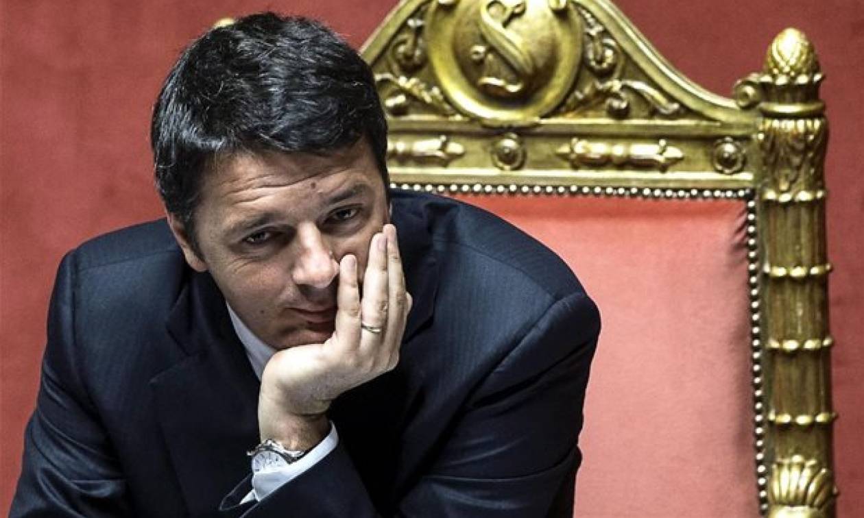 Ιταλία: Πρόταση μομφής κατά της κυβέρνησης Ρέντσι θα καταθέσει η κεντροδεξιά