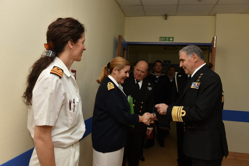  Επίσκεψη Αρχηγού ΓΕΝ στο Ναυτικό Νοσοκομείο Αθηνών (pics)
