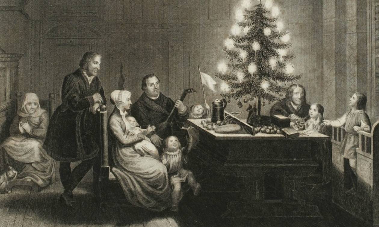 Ποιος στόλισε πρώτη φορά χριστουγεννιάτικο δέντρο στην Αθήνα;