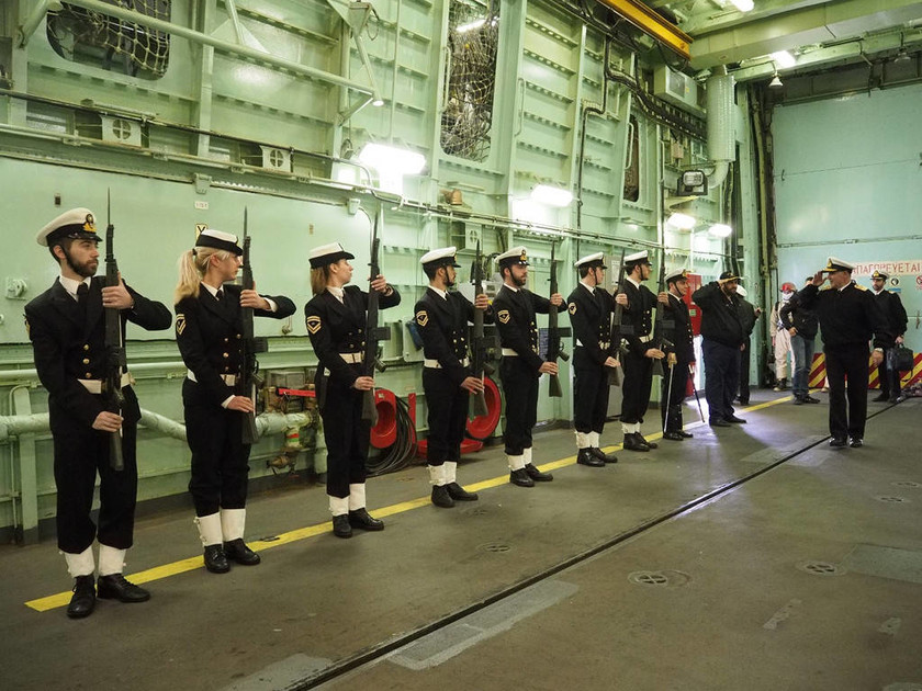Επίσκεψη Α/ΓΕΝ σε Πολεμικά Πλοία (pics)