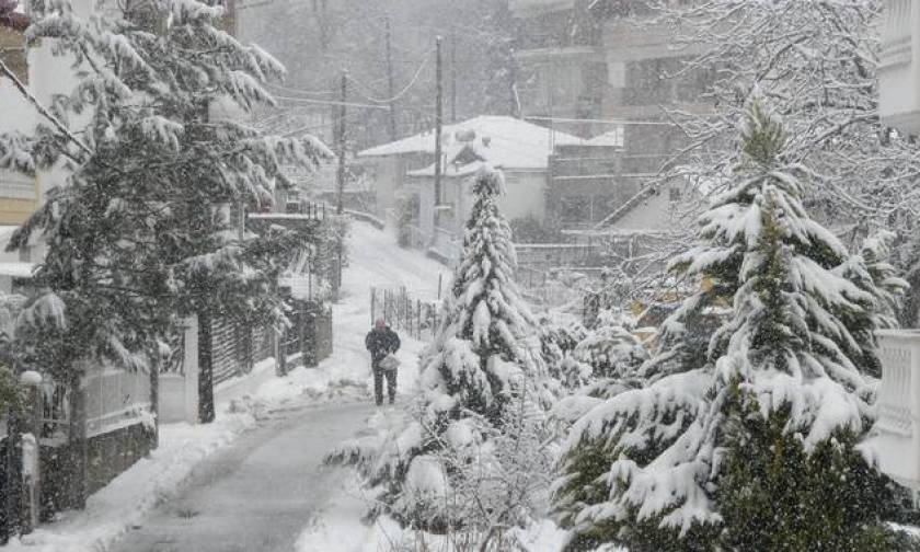 Κύπρος: Με χιόνια έκανε «ποδαρικό» το 2016