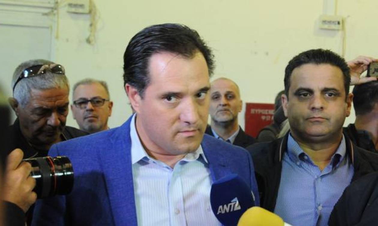Εκλογές ΝΔ: Ο Άδωνις Γεωργιάδης, ο Κυριάκος και το μελομακάρονο του Τσίπρα