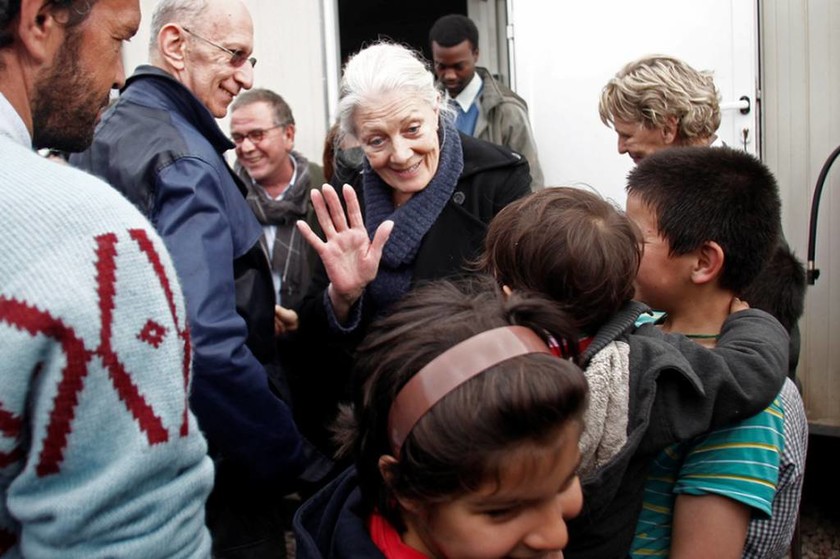 Βανέσα Ρέντγκρεϊβ: Μάθηματα ανθρωπιάς από την Ελλάδα με τους πρόσφυγες (photo)