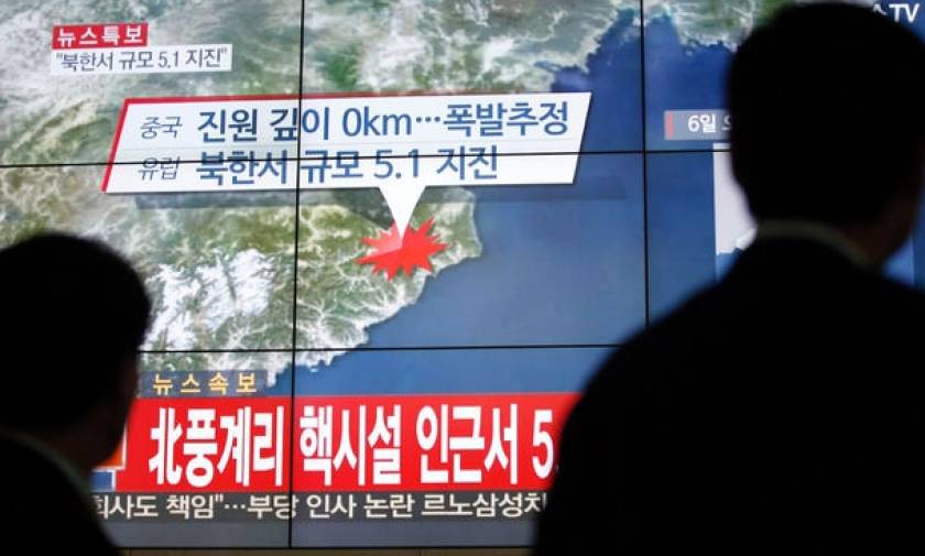 Οι ΗΠΑ αμφισβητούν ότι η Β. Κορέα πραγματοποίησε πυρηνική δοκιμή