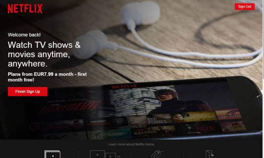 Το Netflix διαθέσιμο πλέον και στην Ελλάδα