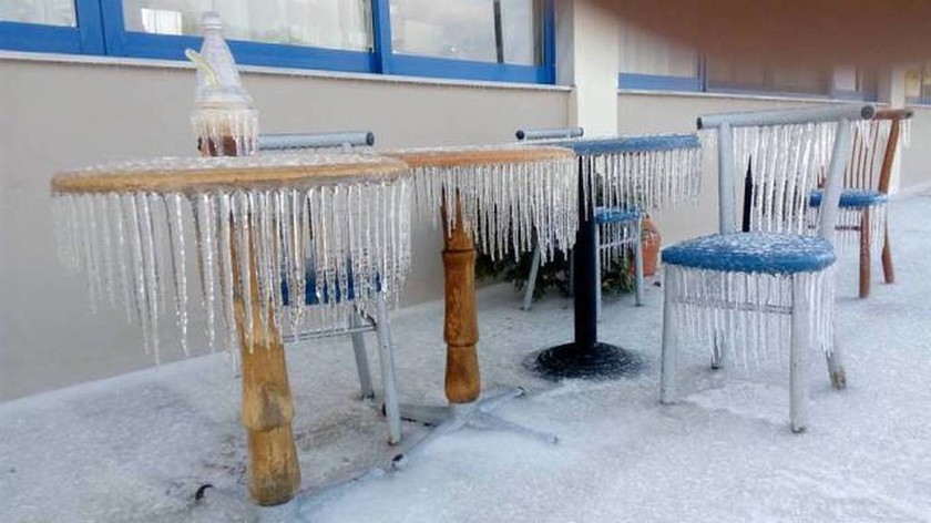 Στον πάγο το Τελωνείο των Κήπων στον Έβρο! (photos)