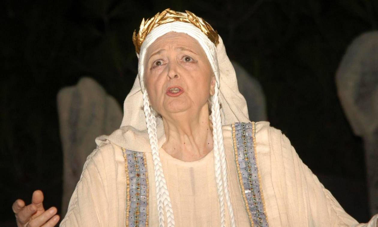 Πέθανε η σπουδαία Άννα Συνοδινού - Φτωχότερο το ελληνικό θέατρο