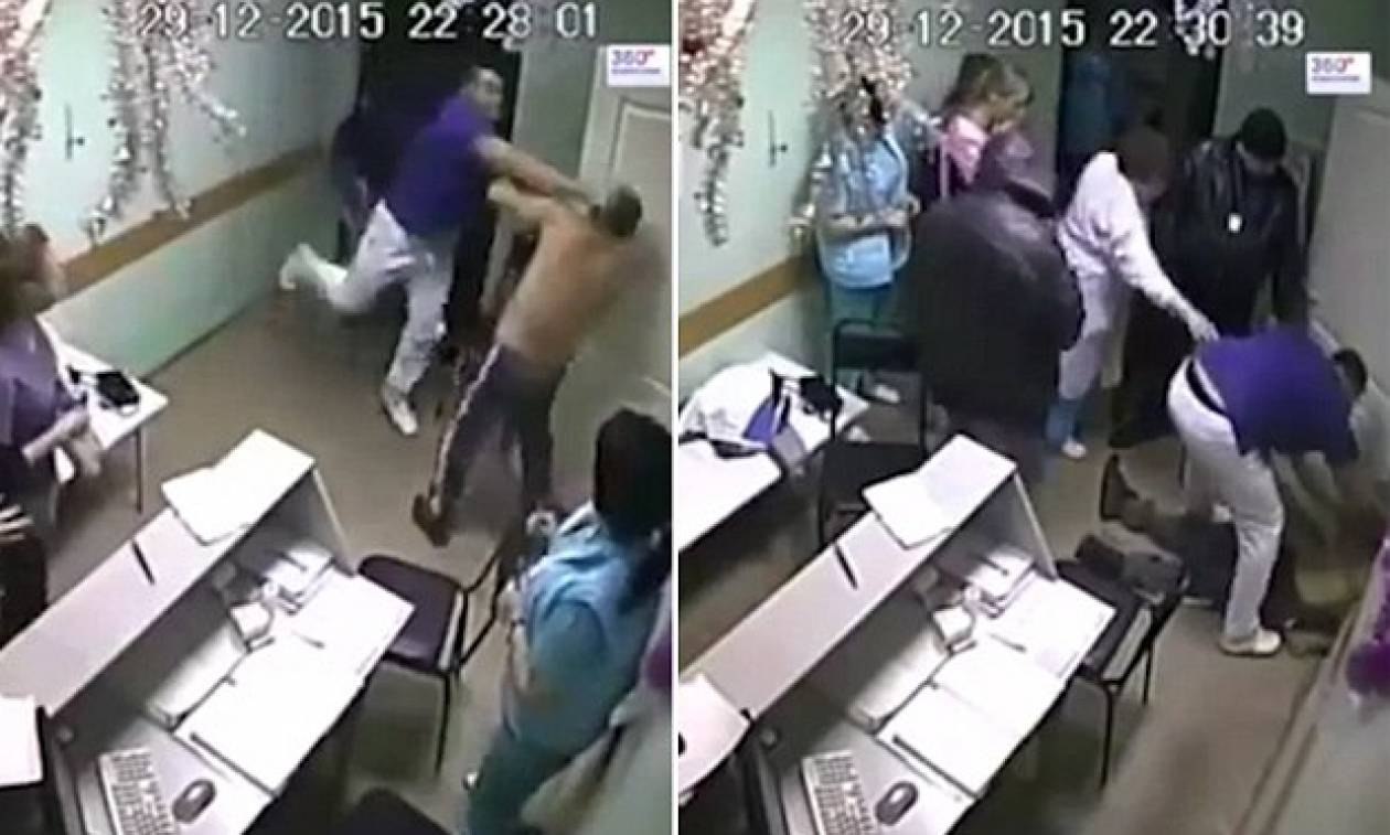Βίντεο – σοκ: Γιατρός σκοτώνει ασθενή του με μία μπουνιά!