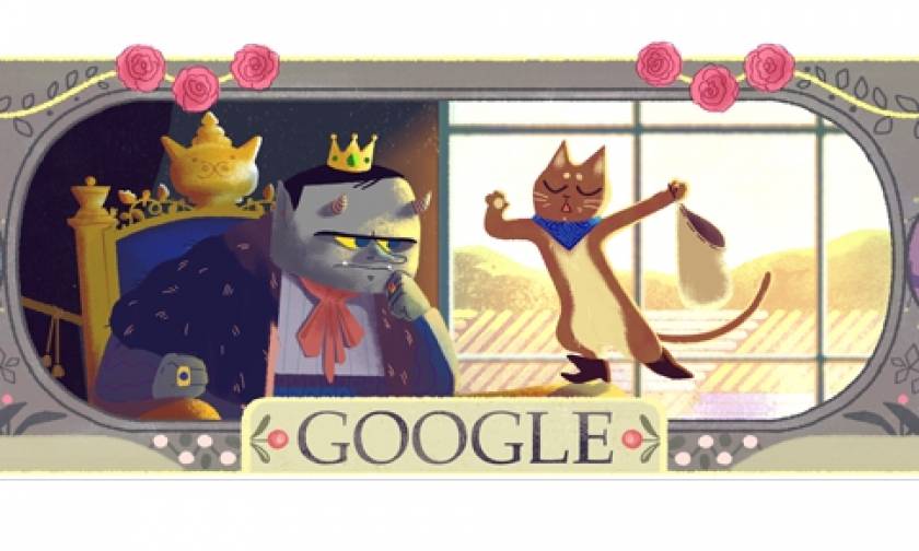 Σαρλ Περώ: Το «παραμυθένιο» Doodle της Google – Οι πιο κλασσικές ιστορίες του