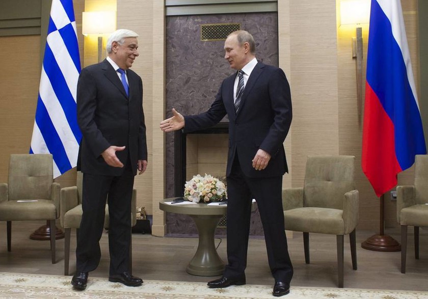 Πούτιν προς Παυλόπουλο: Η Ρωσία έχει ιστορικούς δεσμούς με την Ελλάδα (photos)