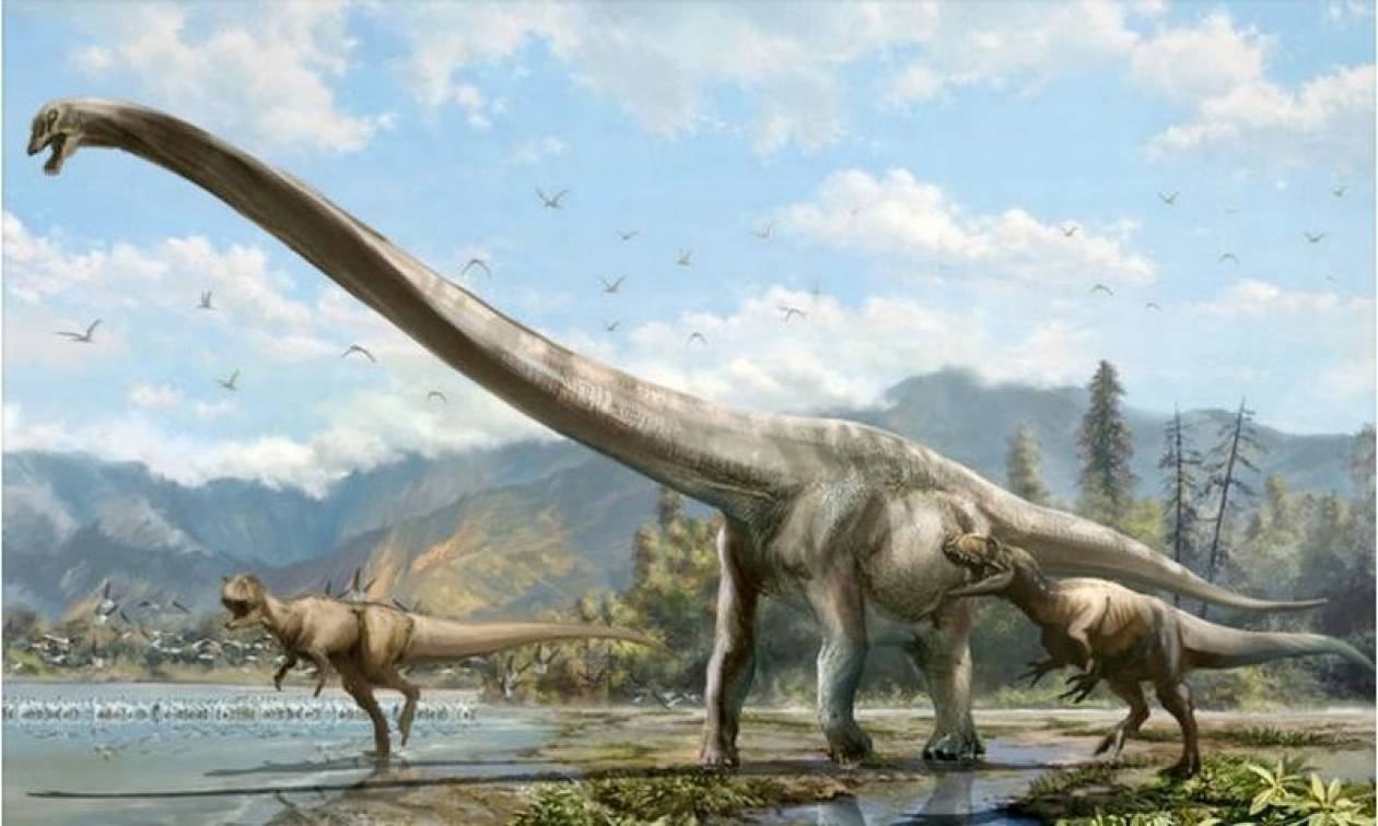 Γιγάντιος δεινόσαυρος εκτίθεται για πρώτη φορά στο Αμερικανικό Μουσείο Φυσικής Ιστορίας (Vid)