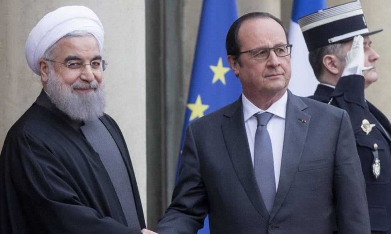 Tο μήνυμα του Ιρανού προέδρου στο Παρίσι: «Το Ιράν είναι ανοικτό σε επενδύσεις»