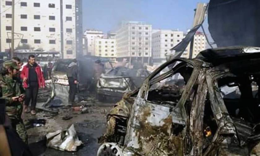 Συρία: Τουλάχιστον 45 νεκροί και 110 τραυματίες σε τριπλή βομβιστική επίθεση στη Δαμασκό (Vid)