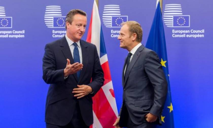 Ο Τουσκ παρουσίασε τις προτάσεις της ΕΕ για μία νέα συμφωνία με τη Βρετανία