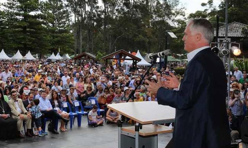 Ο πρωθυπουργός της Αυστραλίας στο Ελληνικό Φεστιβάλ της Μελβούρνης