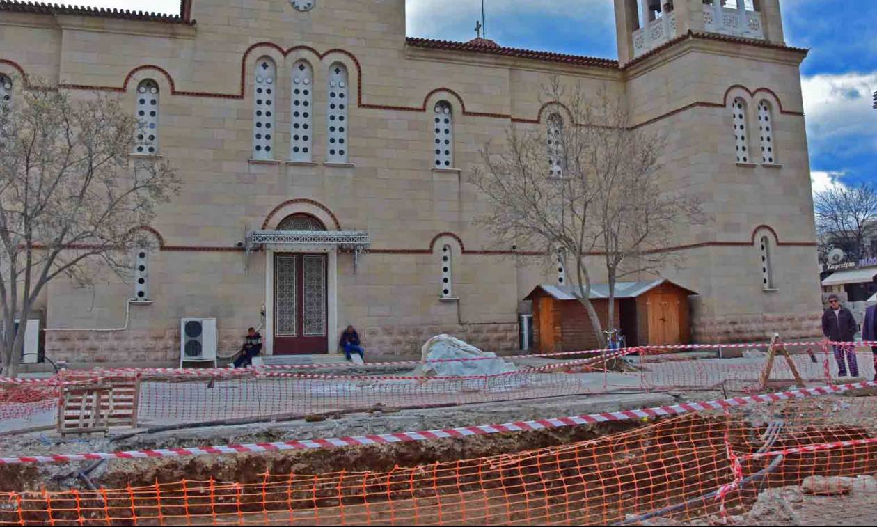 Άργος: Αποκαλύφθηκε δάπεδο Βυζαντινού Ναού