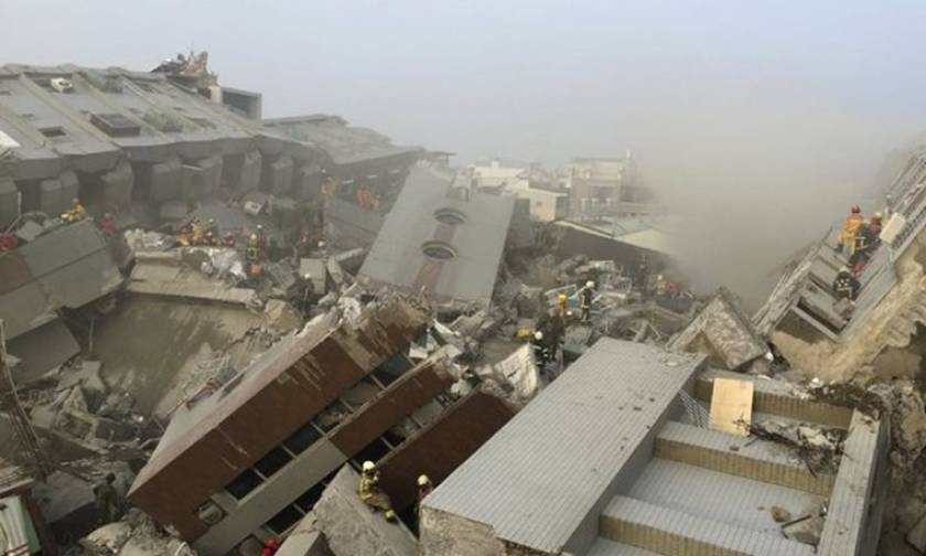 Ισχυρός σεισμός 6,4 ρίχτερ στην Ταϊβάν: Τουλάχιστον 6 νεκροί και 378 στο νοσοκομείο