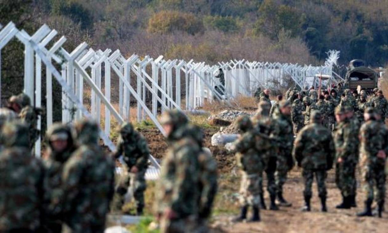 Σκόπια: Ο στρατός τοποθετεί παράλληλο φράχτη στην ουδέτερη ζώνη Ειδομένης-Γευγελής