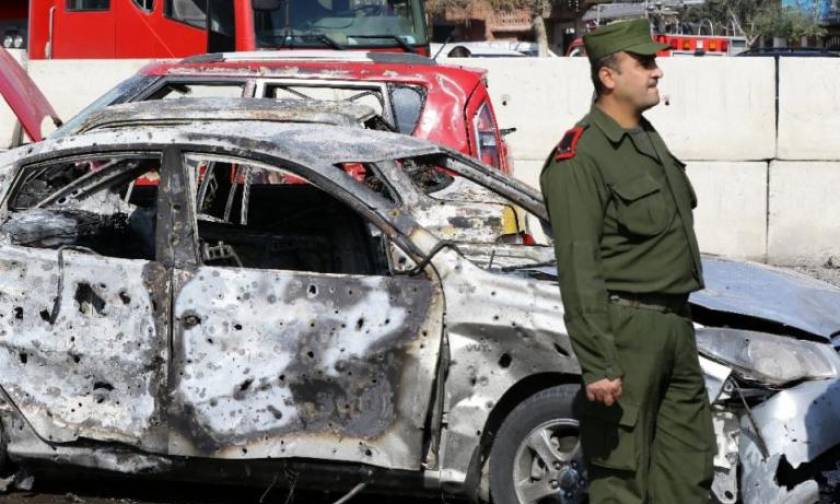 Δαμασκός: Το Ισλαμικό Κράτος πίσω από την επίθεση με παγιδευμένο αυτοκίνητο