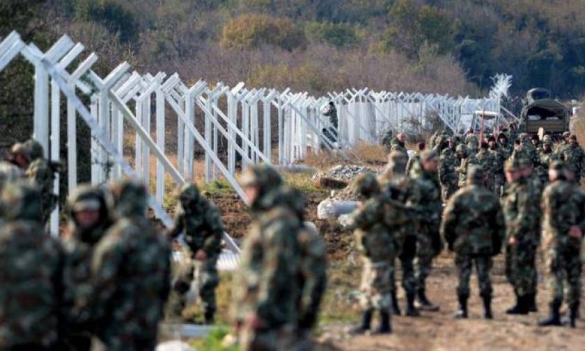 Σκόπια: Ξεκίνησαν οι εργασίες για το δεύτερο φράχτη στα σύνορα με την Ελλάδα