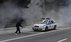 Αγρότες στην Αθήνα: Σοβαρά επεισόδια στο Χαϊδάρι - Πέτρες οι αγρότες - Χημικά η αστυνομία (pics+vid)