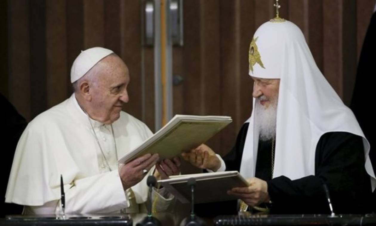 Στο Μεξικό ο Πάπας μετά τη συνάντηση με τον Ρώσο Πατριάρχη Κύριλλο