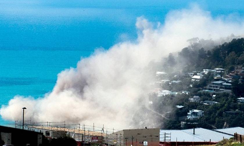 Νέα Ζηλανδία: Εικόνες καταστροφής από σεισμό 5,7 Ρίχτερ (pics+vid)